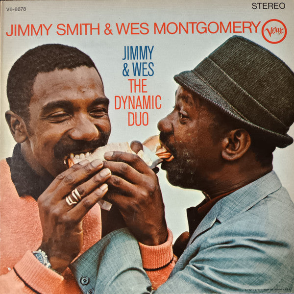Jimmy Smith, Wes Montgomery – Jimmy & Wes - The Dynamic Duo LP vinyl record, image 1 of 6