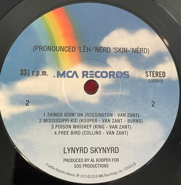 Lynyrd Skynyrd – (Pronounced 'Lĕh-'nérd 'Skin-'nérd) LP vinyl record, image 4 of 7