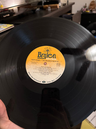 Patti Page – The Wonderful World Of 12" vinyl record, image 2 of 3