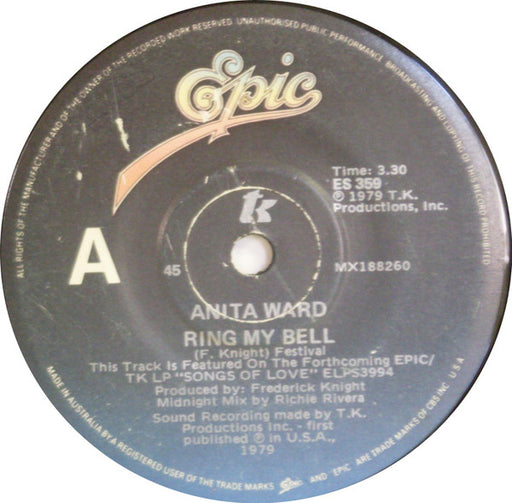 Anita Ward – Ring My Bell