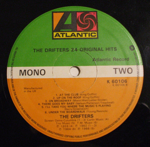 The Drifters – 24 Original Hits LP vinyl record, image 4 of 7
