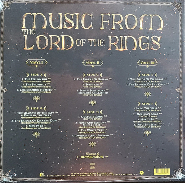 The City Of Prague Philharmonic Orchestra, Crouch End Festival Chorus – Music From The Lord Of The Rings Trilogy (3xLP) LP vinyl record, image 6 of 10
