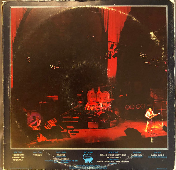 Emerson, Lake & Palmer – Welcome Back My Friends To The Show That Never Ends - Ladies And Gentlemen LP vinyl record, image 2 of 6
