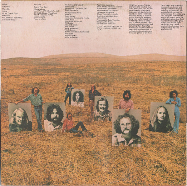 Honk – Honk LP vinyl record, image 4 of 4