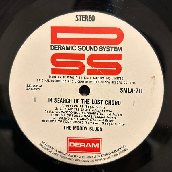 The Moody Blues – In Search Of The Lost Chord LP vinyl record, image 3 of 4