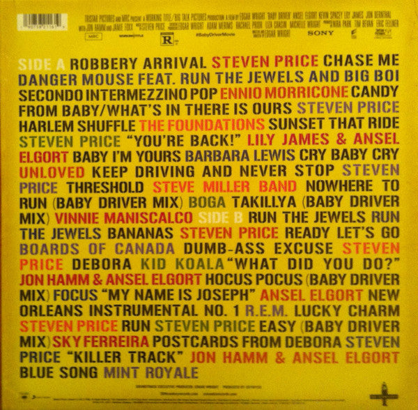 Various – Baby Driver Volume 2: The Score For A Score LP vinyl record, image 2 of 6