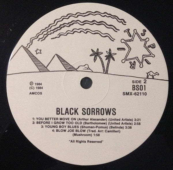 The Black Sorrows – Sonola LP vinyl record, image 4 of 4
