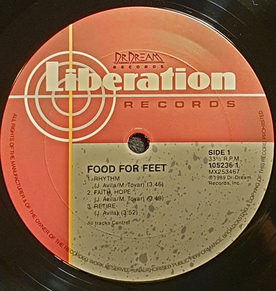 Food For Feet – Food For Feet LP vinyl record, image 5 of 6