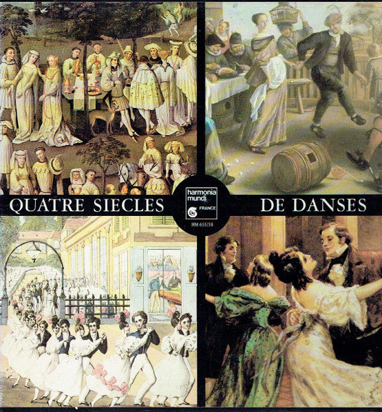 Clemencic Consort, Ludwig van Beethoven, Ensemble Bella Musica De Vienne – Quatre Siecles De Danses (4xLP) LP vinyl record, image 1 of 6