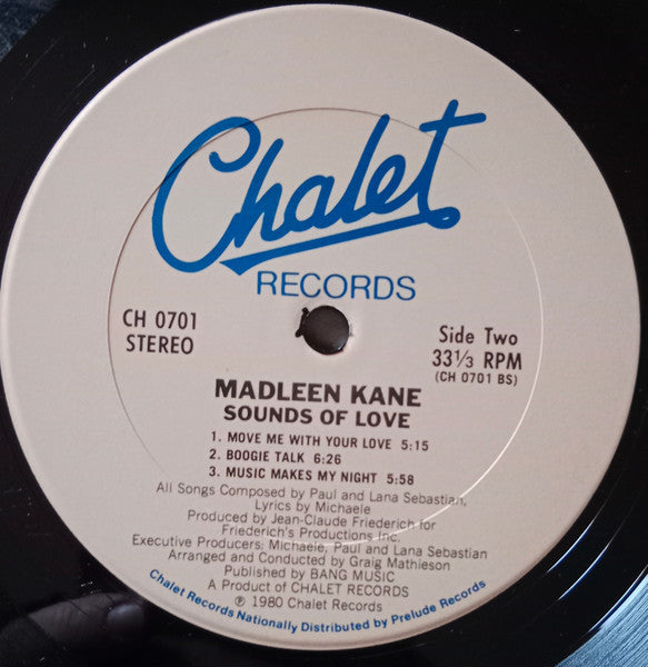 Madleen Kane – Sounds Of Love LP vinyl record, image 4 of 5
