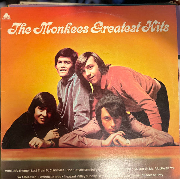 The Monkees – The Monkees Greatest Hits LP vinyl record, image 1 of 4