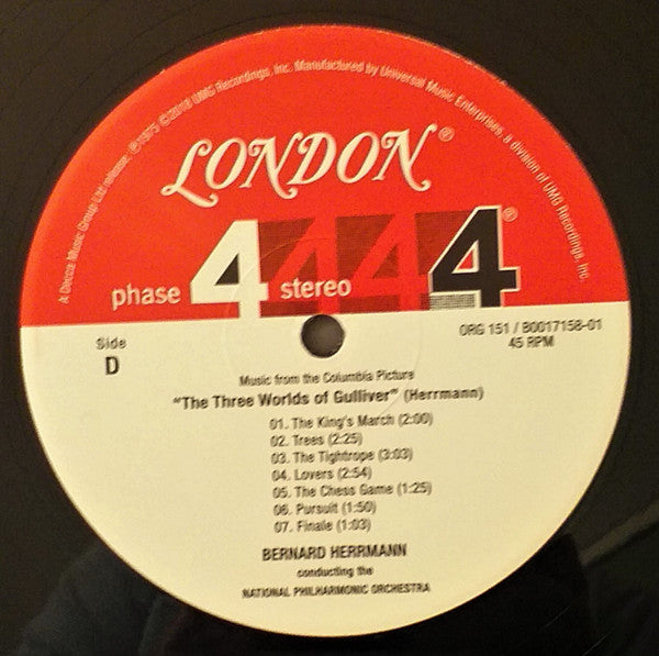 Bernard Herrmann – The Mysterious Film World Of Bernard Herrmann (2xLP) LP vinyl record, image 8 of 9