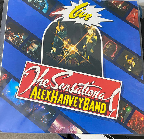 The Sensational Alex Harvey Band – Live LP vinyl record, image 1 of 4