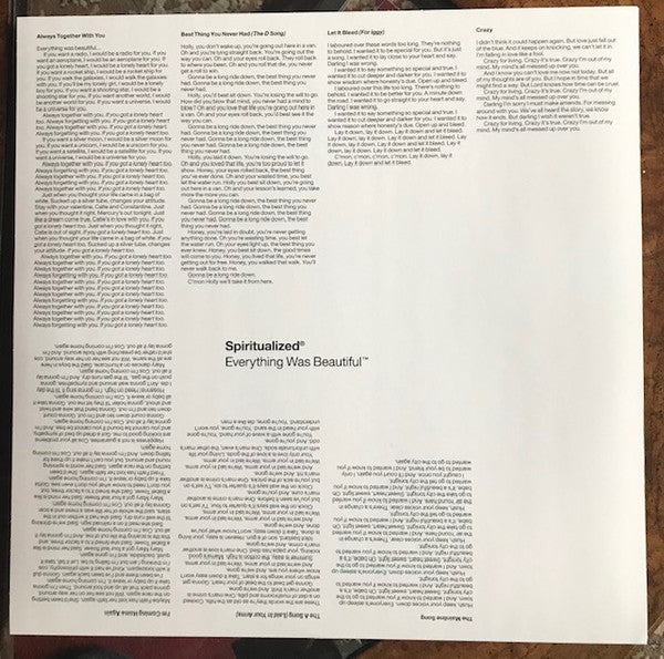 Spiritualized – Everything Was Beautiful™ LP vinyl record, image 4 of 8
