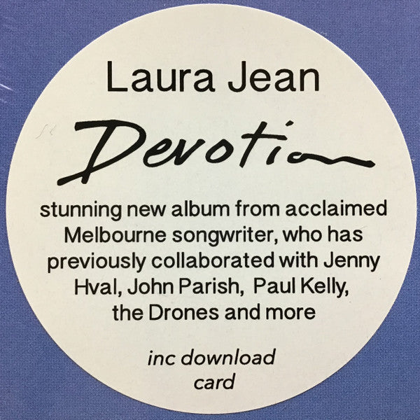 Laura Jean – Devotion LP vinyl record, image 3 of 3