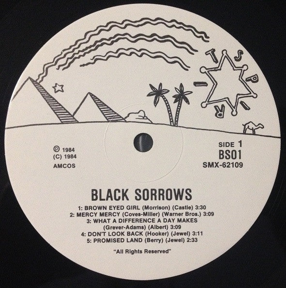 The Black Sorrows – Sonola LP vinyl record, image 3 of 4