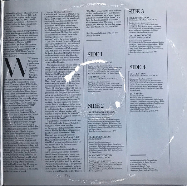 Jazz At The Philharmonic – Bird And Pres: The '46 Concerts (2xLP) LP vinyl record, image 3 of 10