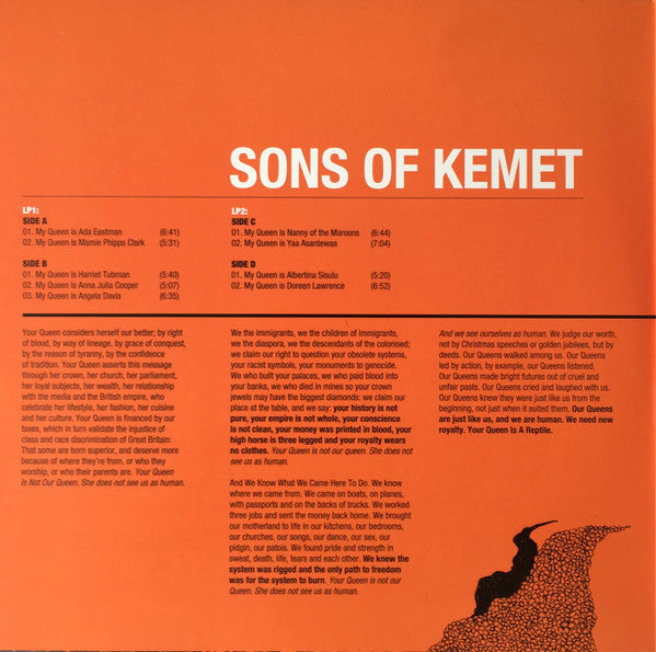 Sons Of Kemet – Your Queen Is A Reptile (2xLP) LP vinyl record, image 2 of 9