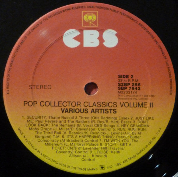 Various – Pop Collector Classics Volume II (2xLP) LP vinyl record, image 6 of 8