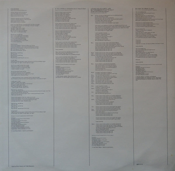 Bonnie Tyler – Secret Dreams And Forbidden Fire LP vinyl record, image 3 of 6
