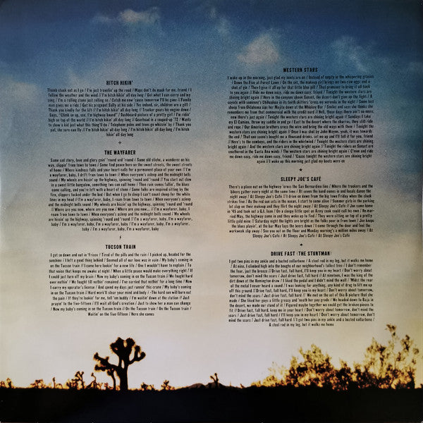Bruce Springsteen – Western Stars (2xLP) LP vinyl record, image 9 of 10