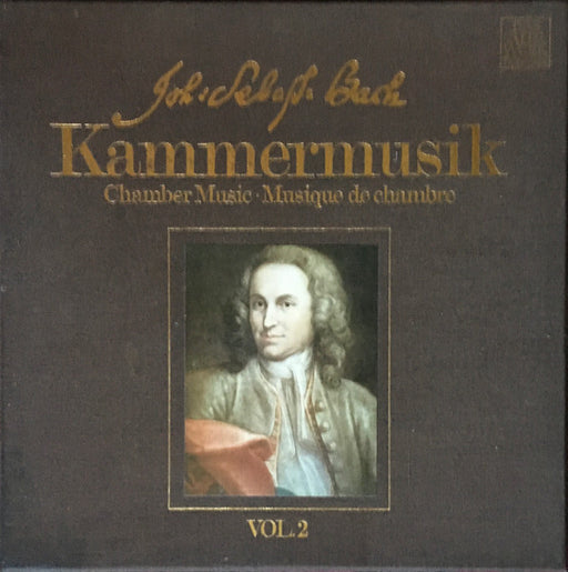 Johann Sebastian Bach, Nikolaus Harnoncourt – Kammermusik Chamber Music · Musique De Chambre) Vol. 2: Flötensonaten (2xLP) LP vinyl record, image 1 of 10