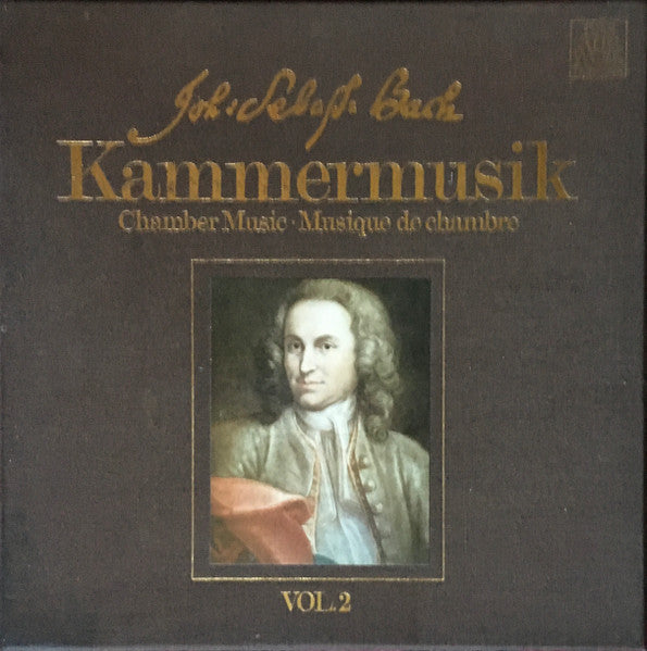 Johann Sebastian Bach, Nikolaus Harnoncourt – Kammermusik Chamber Music · Musique De Chambre) Vol. 2: Flötensonaten (2xLP) LP vinyl record, image 1 of 10
