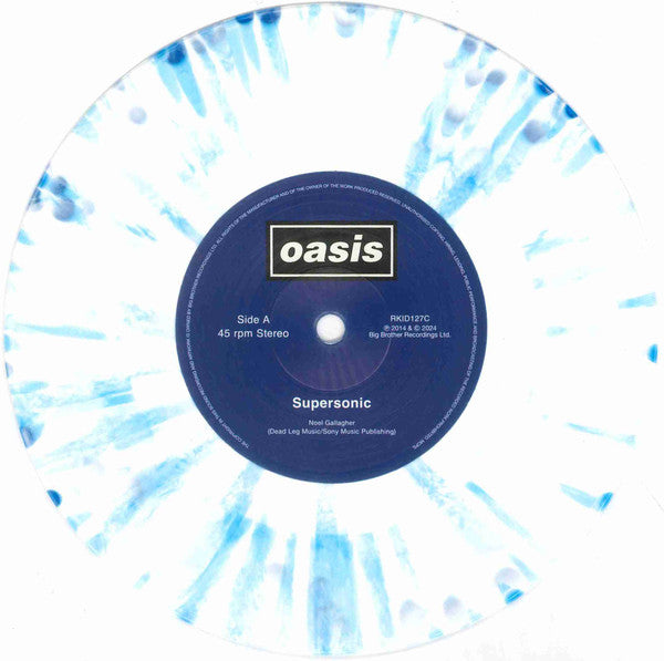 Oasis – Definitely Maybe Singles 7" vinyl record, image 9 of 10