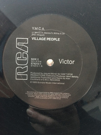 Village People – Megamix 12" vinyl record, image 3 of 3