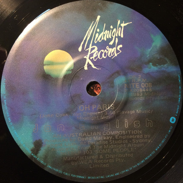 Jon English – Waterloo 7" vinyl record, image 4 of 4