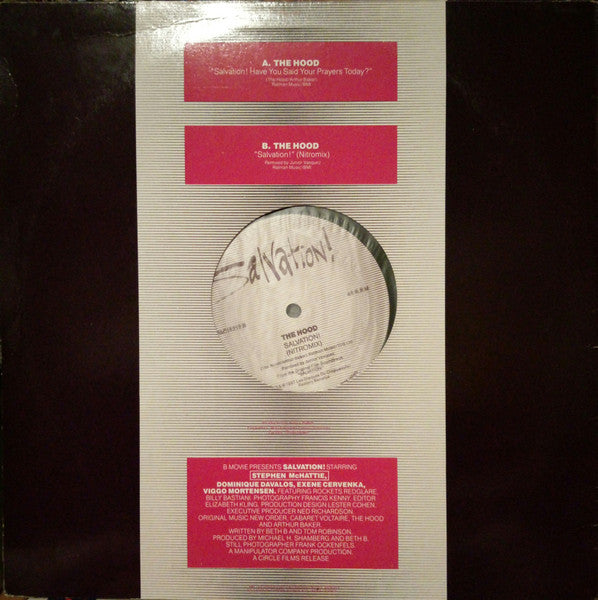 The Hood – Salvation! Have You Said Your Prayers Today? 12" vinyl record, image 2 of 5