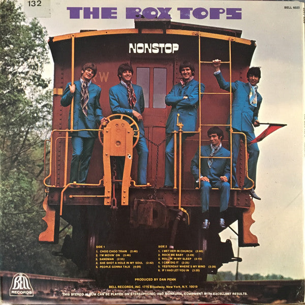 Box Tops – Non Stop LP vinyl record, image 3 of 5
