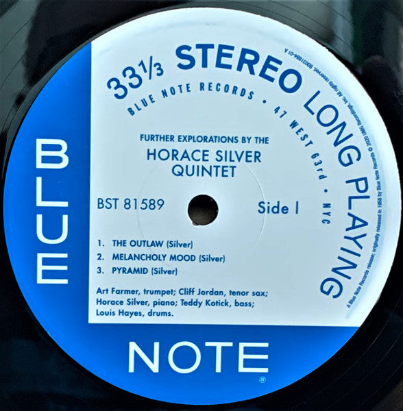 The Horace Silver Quintet – Further Explorations LP vinyl record, image 5 of 7