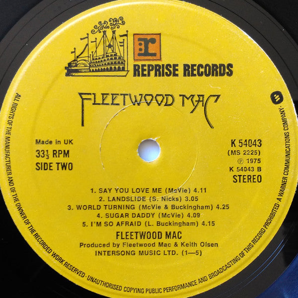 Fleetwood Mac – Fleetwood Mac LP vinyl record, image 4 of 7