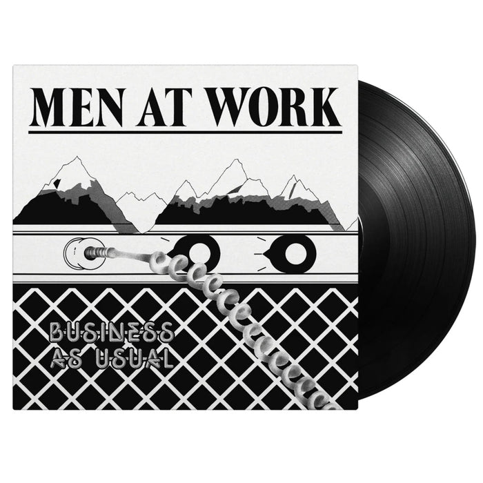 Men At Work – Business As Usual LP vinyl record, image 2 of 2