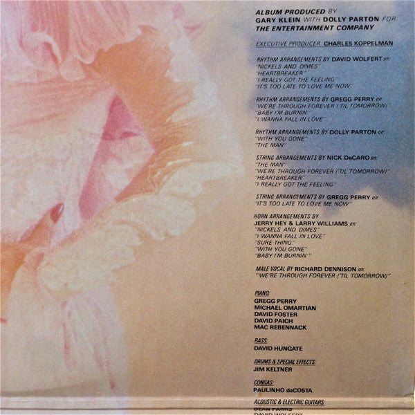 Dolly Parton – Heartbreaker LP vinyl record, image 5 of 10
