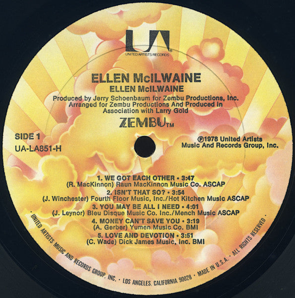 Ellen Mcilwaine – Ellen McIlwaine LP vinyl record, image 3 of 4