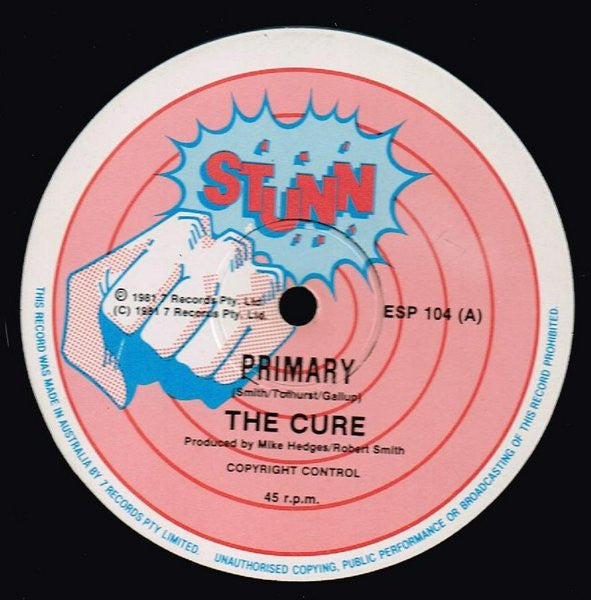 The Cure – Primary 12" vinyl record, image 1 of 3