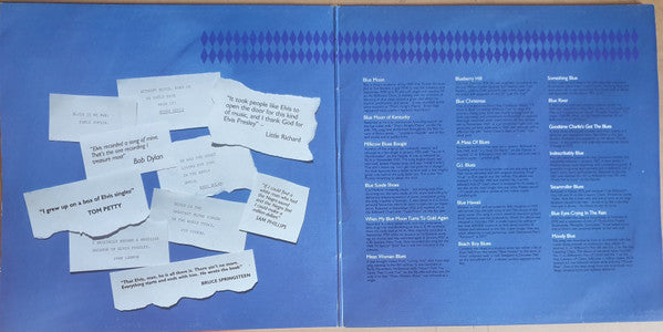 Elvis Presley – Elvis Blue LP vinyl record, image 2 of 8