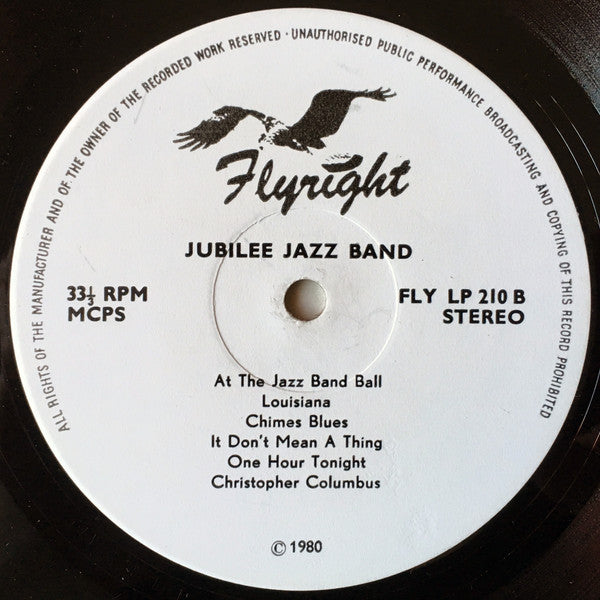 The Jubilee Jazz Band – Making Tracks LP vinyl record, image 4 of 5