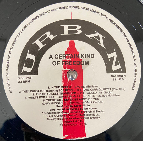 Various – A Certain Kind Of Freedom LP vinyl record, image 4 of 4