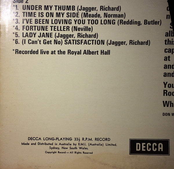 The Rolling Stones – Gimme Shelter LP vinyl record, image 3 of 6