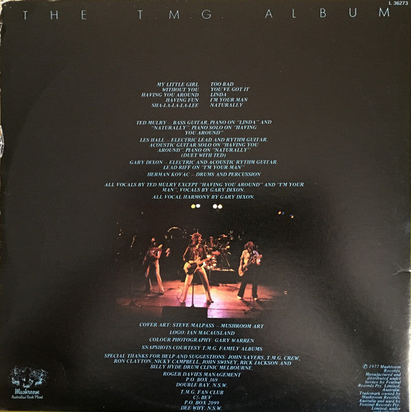 Ted Mulry Gang – The T.M.G. Album LP vinyl record, image 2 of 5
