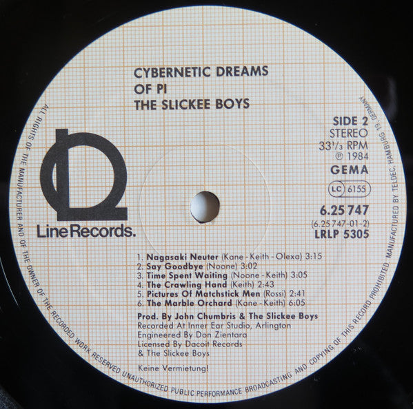 The Slickee Boys – Cybernetic Dreams Of Pi LP vinyl record, image 4 of 6