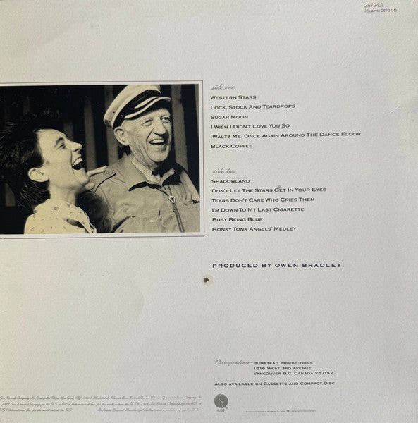 k.d. lang – Shadowland (The Owen Bradley Sessions) LP vinyl record, image 2 of 6