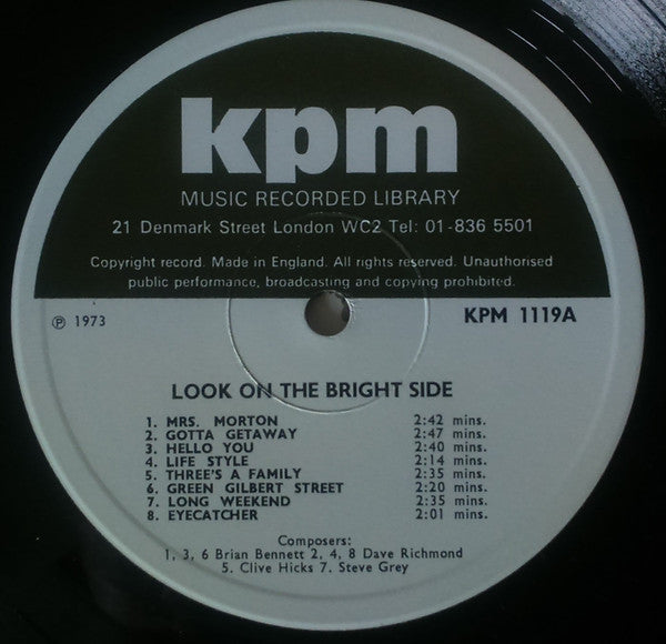 Various – Look On The Bright Side LP vinyl record, image 3 of 4