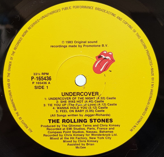 The Rolling Stones – Undercover LP vinyl record, image 4 of 8