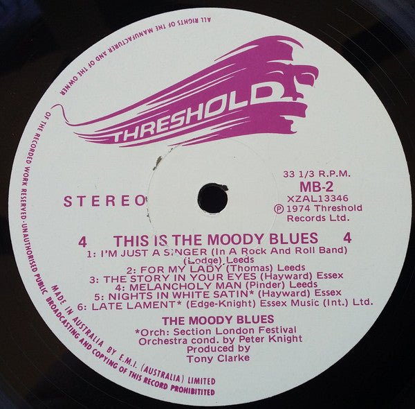 The Moody Blues – This Is The Moody Blues (2xLP) LP vinyl record, image 8 of 8