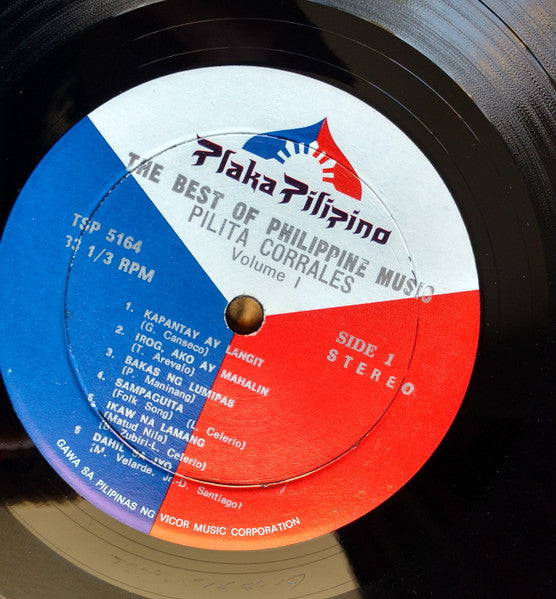 Pilita – The Best Of Philippine Music, Vol. 1 LP vinyl record, image 3 of 5