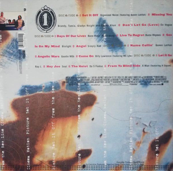 Various – Set It Off (Music From The New Line Cinema Motion Picture) (2xLP) LP vinyl record, image 2 of 8